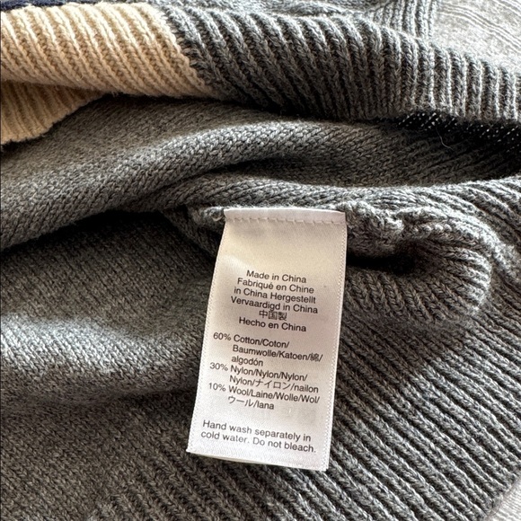 The Reeds x J.Crew Multi Fair Isle Crewneck Sweater Size Medium - Picture 6 of 9